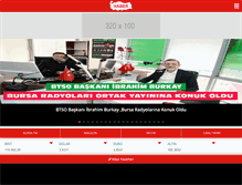 Tablet Screenshot of bursafm.com.tr